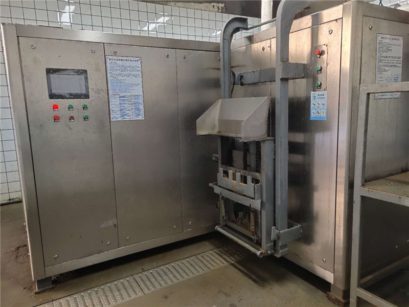 2噸廚余垃圾處理設(shè)備-杭州翠苑菜市場(chǎng)